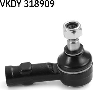 SKF VKDY 318909 - Наконечник рулевой тяги, шарнир autospares.lv