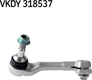 SKF VKDY 318537 - Наконечник рулевой тяги, шарнир autospares.lv