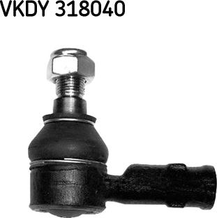 SKF VKDY 318040 - Наконечник рулевой тяги, шарнир autospares.lv