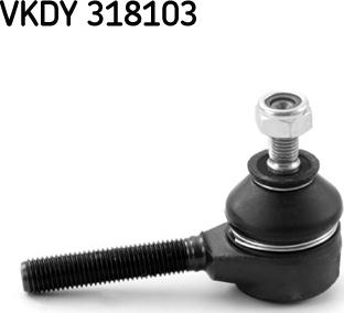 SKF VKDY 318103 - Наконечник рулевой тяги, шарнир autospares.lv