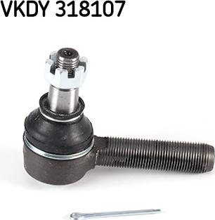 SKF VKDY 318107 - Наконечник рулевой тяги, шарнир autospares.lv