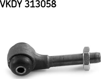 SKF VKDY 313058 - Наконечник рулевой тяги, шарнир autospares.lv