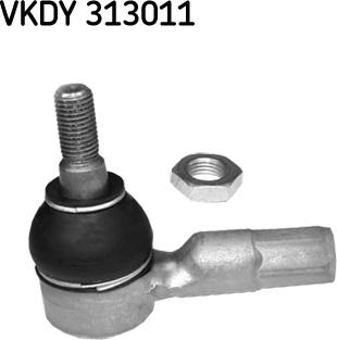 SKF VKDY 313011 - Наконечник рулевой тяги, шарнир autospares.lv