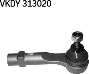 SKF VKDY 313020 - Наконечник рулевой тяги, шарнир autospares.lv