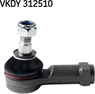 SKF VKDY 312510 - Наконечник рулевой тяги, шарнир autospares.lv