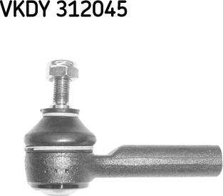 SKF VKDY 312045 - Наконечник рулевой тяги, шарнир autospares.lv