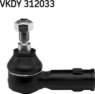 SKF VKDY 312033 - Наконечник рулевой тяги, шарнир autospares.lv