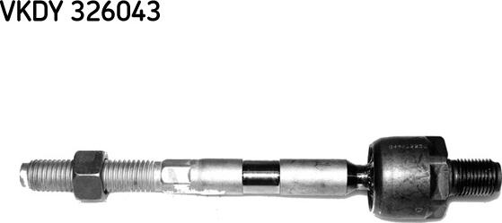 SKF VKDY 326043 - Осевой шарнир, рулевая тяга autospares.lv