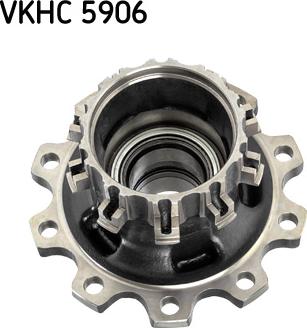 SKF VKHC 5906 - Ступица колеса, поворотный кулак autospares.lv