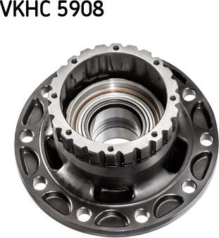 SKF VKHC 5908 - Ступица колеса, поворотный кулак autospares.lv