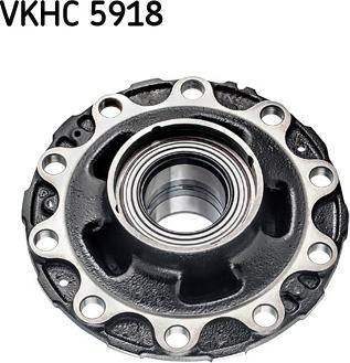 SKF VKHC 5918 - Ступица колеса, поворотный кулак autospares.lv