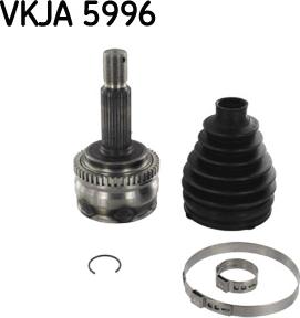 SKF VKJA 5996 - Шарнирный комплект, ШРУС, приводной вал autospares.lv