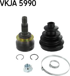 SKF VKJA 5990 - Шарнирный комплект, ШРУС, приводной вал autospares.lv