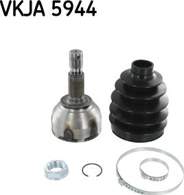 SKF VKJA 5944 - Шарнирный комплект, ШРУС, приводной вал autospares.lv