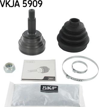 SKF VKJA 5909 - Шарнирный комплект, ШРУС, приводной вал autospares.lv