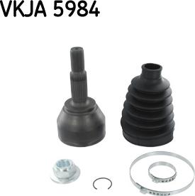 SKF VKJA 5984 - Шарнирный комплект, ШРУС, приводной вал autospares.lv