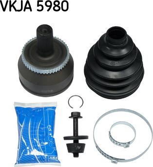 SKF VKJA 5980 - Шарнирный комплект, ШРУС, приводной вал autospares.lv