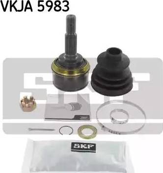 SKF VKJA 5983 - Шарнирный комплект, ШРУС, приводной вал autospares.lv