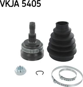 SKF VKJA 5405 - Шарнирный комплект, ШРУС, приводной вал autospares.lv