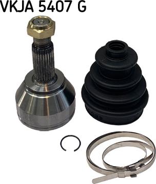 SKF VKJA 5407 G - Шарнирный комплект, ШРУС, приводной вал autospares.lv