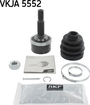 SKF VKJA 5552 - Шарнирный комплект, ШРУС, приводной вал autospares.lv