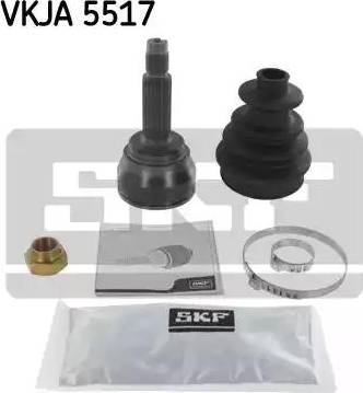 SKF VKJA 5517 - Шарнирный комплект, ШРУС, приводной вал autospares.lv