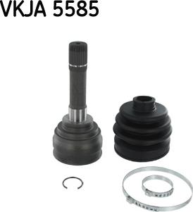 SKF VKJA 5585 - Шарнирный комплект, ШРУС, приводной вал autospares.lv