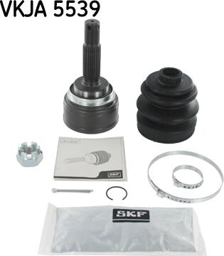 SKF VKJA 5539 - Шарнирный комплект, ШРУС, приводной вал autospares.lv