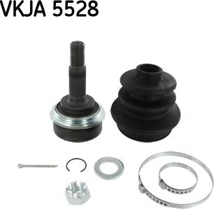 SKF VKJA 5528 - Шарнирный комплект, ШРУС, приводной вал autospares.lv