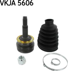 SKF VKJA 5606 - Шарнирный комплект, ШРУС, приводной вал autospares.lv