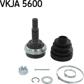 SKF VKJA 5600 - Шарнирный комплект, ШРУС, приводной вал autospares.lv