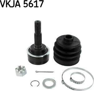 SKF VKJA 5617 - Шарнирный комплект, ШРУС, приводной вал autospares.lv