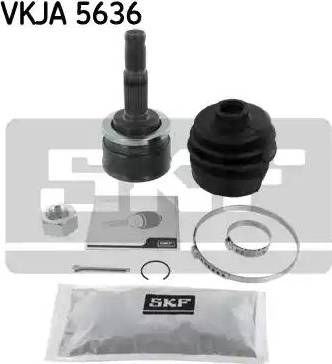 SKF VKJA 5636 - Шарнирный комплект, ШРУС, приводной вал autospares.lv