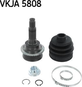 SKF VKJA 5808 - Шарнирный комплект, ШРУС, приводной вал autospares.lv