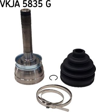 SKF VKJA 5835 G - Шарнирный комплект, ШРУС, приводной вал autospares.lv