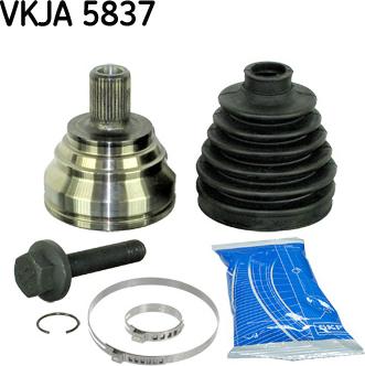 SKF VKJA 5837 - Шарнирный комплект, ШРУС, приводной вал autospares.lv