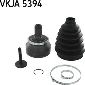 SKF VKJA 5394 - Шарнирный комплект, ШРУС, приводной вал autospares.lv