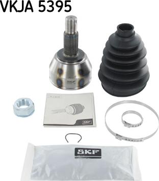 SKF VKJA 5395 - Шарнирный комплект, ШРУС, приводной вал autospares.lv