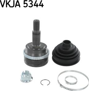 SKF VKJA 5344 - Шарнирный комплект, ШРУС, приводной вал autospares.lv