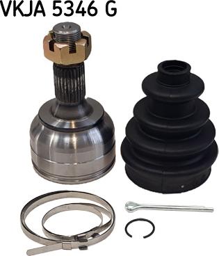 SKF VKJA 5346 G - Шарнирный комплект, ШРУС, приводной вал autospares.lv