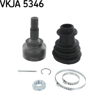 SKF VKJA 5346 - Шарнирный комплект, ШРУС, приводной вал autospares.lv