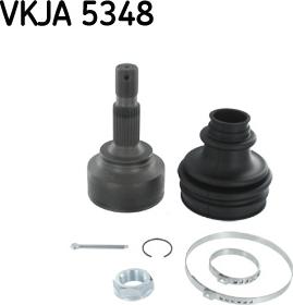 SKF VKJA 5348 - Шарнирный комплект, ШРУС, приводной вал autospares.lv