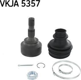 SKF VKJA 5357 - Шарнирный комплект, ШРУС, приводной вал autospares.lv