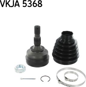 SKF VKJA 5368 - Шарнирный комплект, ШРУС, приводной вал autospares.lv