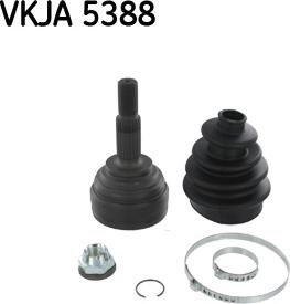 SKF VKJA 5388 - Шарнирный комплект, ШРУС, приводной вал autospares.lv