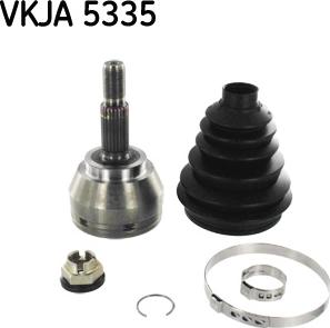 SKF VKJA 5335 - Шарнирный комплект, ШРУС, приводной вал autospares.lv