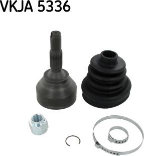 SKF VKJA 5336 - Шарнирный комплект, ШРУС, приводной вал autospares.lv