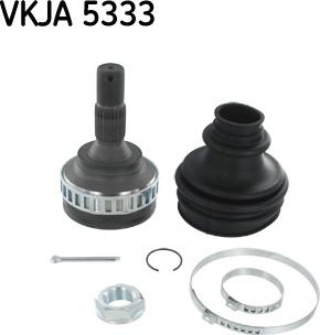 SKF VKJA 5333 - Шарнирный комплект, ШРУС, приводной вал autospares.lv