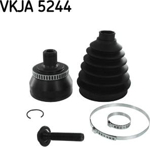 SKF VKJA 5244 - Шарнирный комплект, ШРУС, приводной вал autospares.lv