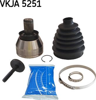 SKF VKJA 5251 - Шарнирный комплект, ШРУС, приводной вал autospares.lv